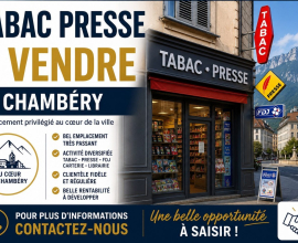 73 AGGLOM. CHAMBERY 260 000 € TABAC PRESSE FDJ PMU 22157