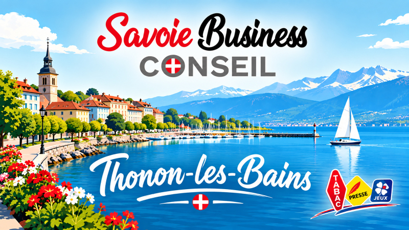 74 – THONON – TABAC PRESSE avec T1 – 290 K€ – 22147